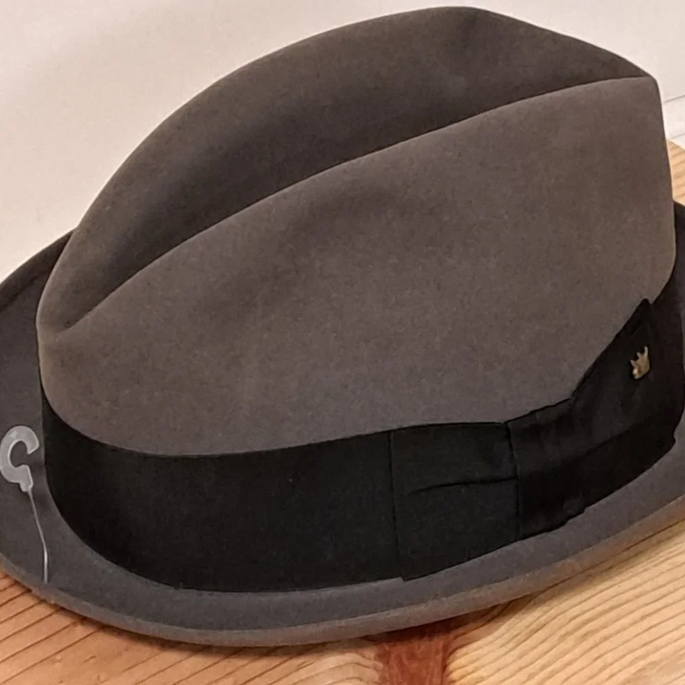 Charles Knot Hatter Brown Men's Size 7.5